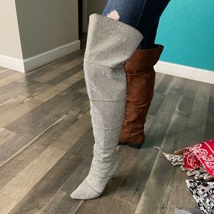 Over the knee bling bling